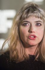 IMOGEN POOTS at Mobile Homes Premiere at Glasgow Film Festival 02/26/2018
