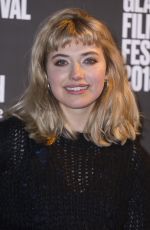 IMOGEN POOTS at Mobile Homes Premiere at Glasgow Film Festival 02/26/2018