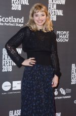 IMOGEN POOTS at Mobile Homes Premiere at Glasgow Film Festival 02/26/2018