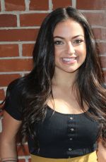 INANNA SARKIS Arrives at Alice + Olivia Fashion Show at NYFW in New York 02/13/2018