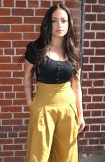 INANNA SARKIS Arrives at Alice + Olivia Fashion Show at NYFW in New York 02/13/2018