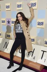 INGRID BISU at Game Night Premiere in Los Angeles 02/21/2018