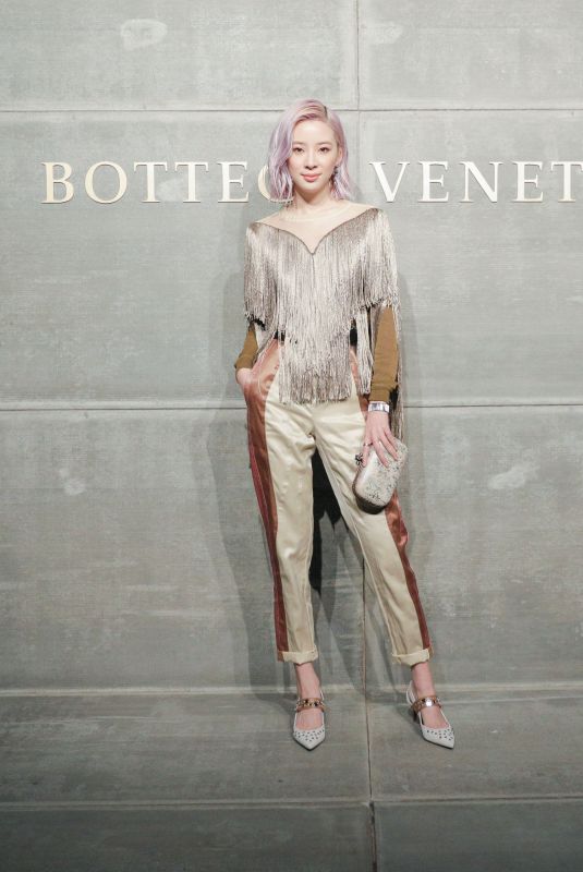 IRENE KIM at Bottega Veneta Show at New York Fashion Week 02/09/2018