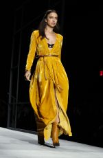 IRINA SHAYK at Bottega Veneta Catwalk at New York Fashion Week 02/09/2018