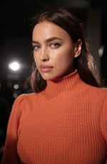 IRINA SHAYK at Bottega Veneta Show at New York Fashion Week 02/09/2018