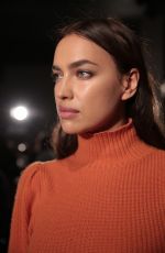 IRINA SHAYK at Bottega Veneta Show at New York Fashion Week 02/09/2018