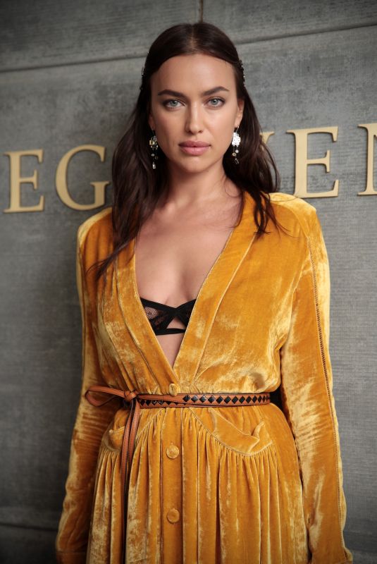 IRINA SHAYK at Bottega Veneta Show at New York Fashion Week 02/09/2018