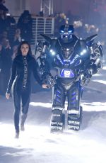 IRINA SHAYK at Philipp Plein Runway Show at New York Fashion Week 02/10/2018