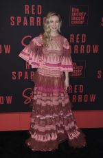 ISABELLA BOYLSTON at Red Sparrow Premiere in New York 02/26/2018