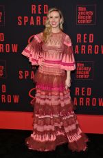 ISABELLA BOYLSTON at Red Sparrow Premiere in New York 02/26/2018