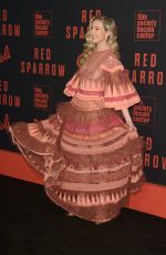 ISABELLA BOYLSTON at Red Sparrow Premiere in New York 02/26/2018