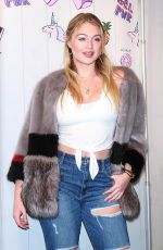 ISKRA LAWRENCE at Spark x Iskra in Store Event in New York 02/02/2018