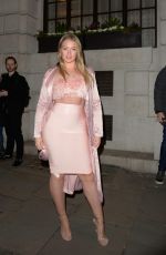 ISKRA LAWRENCE at Wonderland Magazine x MTV Party at London Fashion Week 02/16/2018