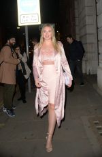 ISKRA LAWRENCE at Wonderland Magazine x MTV Party at London Fashion Week 02/16/2018