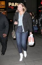 ISKRA LAWRENCE Leaves TRL Studios in New York 01/31/2018
