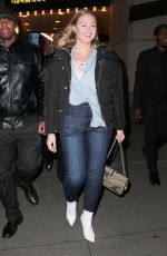 ISKRA LAWRENCE Leaves TRL Studios in New York 01/31/2018