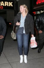 ISKRA LAWRENCE Leaves TRL Studios in New York 01/31/2018