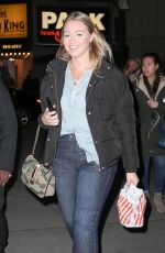 ISKRA LAWRENCE Leaves TRL Studios in New York 01/31/2018