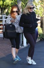 ISLA FISHER Out for Lunch at Mauro