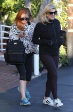 ISLA FISHER Out for Lunch at Mauro