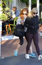 ISLA FISHER Out for Lunch at Mauro