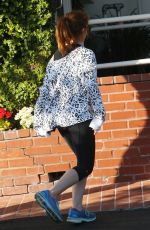 ISLA FISHER Out for Lunch at Mauro