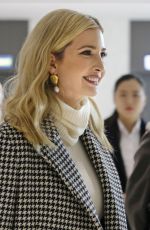 IVANKA TRUMP Arrives at Incheon International Airport in Seoul 02/23/2018