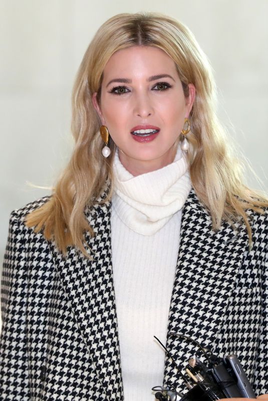 IVANKA TRUMP Arrives at Incheon International Airport in Seoul 02/23/2018