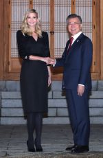 IVANKA TRUMP at Dinner at Presidential Office Cheong Wa Dae in South Korea 02/23/2018
