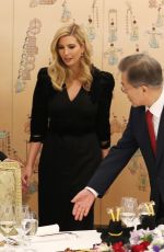 IVANKA TRUMP at Dinner at Presidential Office Cheong Wa Dae in South Korea 02/23/2018