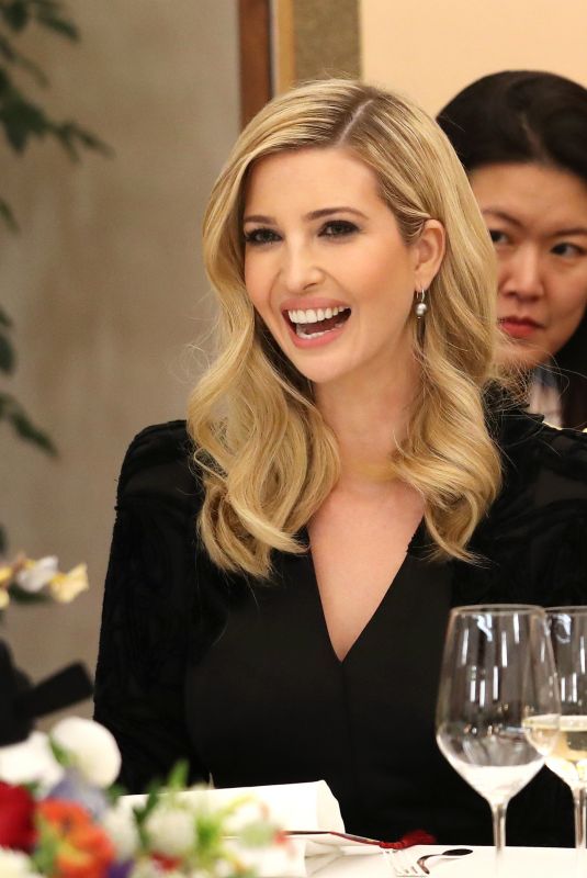 IVANKA TRUMP at Dinner at Presidential Office Cheong Wa Dae in South Korea 02/23/2018