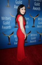 IVORY AQUINO at Writers Guild Awards 2018 in Beverly Hills 02/11/2018