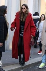 IZABEL GOULART Out and About in Milan 02/25/2018
