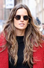 IZABEL GOULART Out and About in Milan 02/25/2018