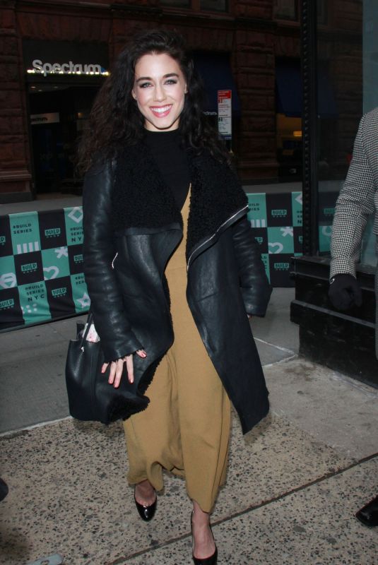 JADE TAILOR Arrives at AOL Build Speaker Series in New York 02/09/2018