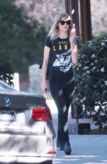 JAIME KING at a Park in Beverly Hills 02/04/2018