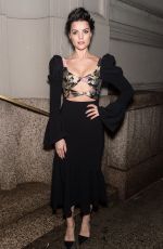 JAIMIE ALEXANDER Arrives at Christian Siriano Show at New York Fashion Week 02/10/2018
