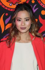 JAMIE CHUNG at Anna Sui Fall/Winter 2018 Fashion Show at NYFW in New York 02/12/2018