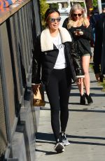 JAMIE CHUNG at Gracias Madre in West Hollywood 02/22/2018