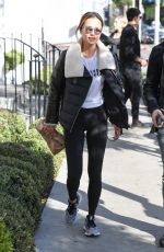 JAMIE CHUNG at Gracias Madre in West Hollywood 02/22/2018