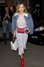 JAMIE CHUNG at Veronica Beards Boutique Store in West Hollywood 02/21/2018