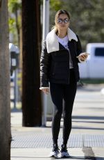 JAMIE CHUNG Out and About in West Hollywood 02/25/2018