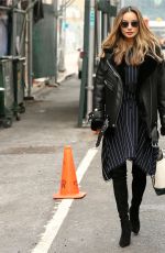 JAMIE CHUNG Out at New York Fashion Week 02/10/2018