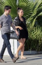 JANEL PARRISH Out for Lunch at Joan