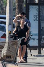 JANEL PARRISH Out for Lunch at Joan