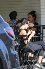 JANEL PARRISH Out for Lunch at Joan