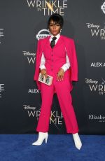 JANELLE MONAE at A Wrinkle in Time Premiere in Los Angeles 02/26/2018