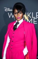 JANELLE MONAE at A Wrinkle in Time Premiere in Los Angeles 02/26/2018