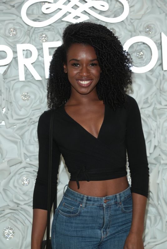 JASMINE RENEE THOMAS at Gretchen Christine x Impressions Vanity PopUpParty in West Hollywood 02/10/2018