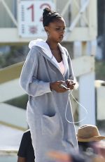 JASMINE TOOKES and JOSEPHINE SKRIVER at a VS Photoshoot in Miami 02/19/2018